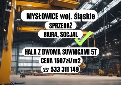 hala na sprzedaż - Mysłowice